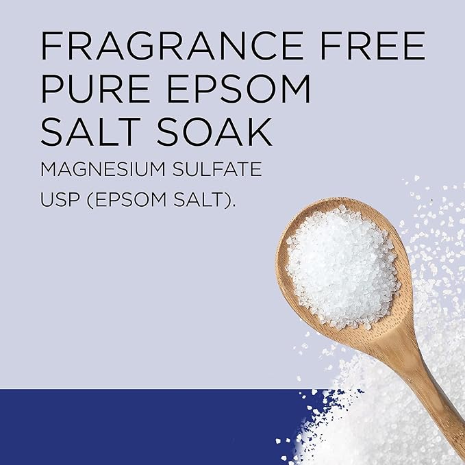 Dr Teal's Pure Epsom Salt Soak, Fragrance Free, 4 lbs - Image 7