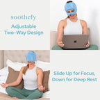 Migraine Relief Cap with Slide-Up Eye Mask - Image 6