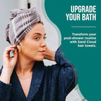 Sand Cloud Hair Towel Wrap for Women & Men, - Image 4