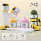 ANAI RUI 3 Pack Clay Mask Set Turmeric Vitamin C Clay Mask -Rose Facial Mask - Image 9