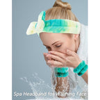 VELSCRUN Spa Headband, Makeup Face Wash Skincare Headbands, Stuff - Image 2