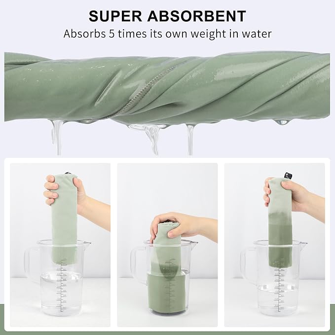Rainleaf Microfiber Towel Perfect Travel & Gym & Camping Towel. Quick Dry - Image 4