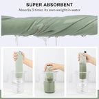 Rainleaf Microfiber Towel Perfect Travel & Gym & Camping Towel. Quick Dry - Image 4