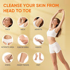 Turmeric Cleansing Pads 50 Pcs+Tumeric Soap Bar+Tumeric Face Wash - Image 5