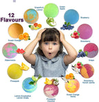 Bath Bombs for Kids with Surprise Inside, 12 Bubble Bath Fizzies with Jungle - Image 4