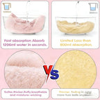 3 Pack Microfiber Hair Towel Wrap - Image 3
