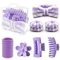 16 Pcs Skincare Headband Set, Face Washing Headband by XiuyingFeng