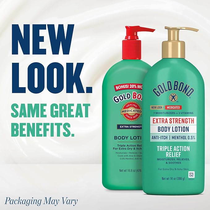 Gold Bond Medicated Extra Strength Body Lotion, Moisturizes, Relieves & Soothes - Image 2