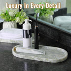 Koville African Natural Marble Tray, Catchall Tray - Image 5