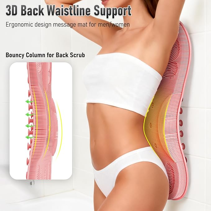 Back Scrubber Body Bath Cushion - Image 3