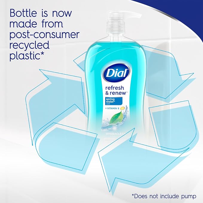 Dial Body Wash, Refresh & Renew Spring Water, 32 fl oz - Image 5