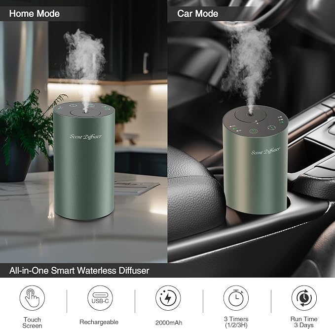 Waterless Essential Oil Diffuser Starter Kit - Image 4