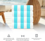 CASA COPENHAGEN Cabana Beach Towel Designed in Denmark Rough and Tough - Image 4