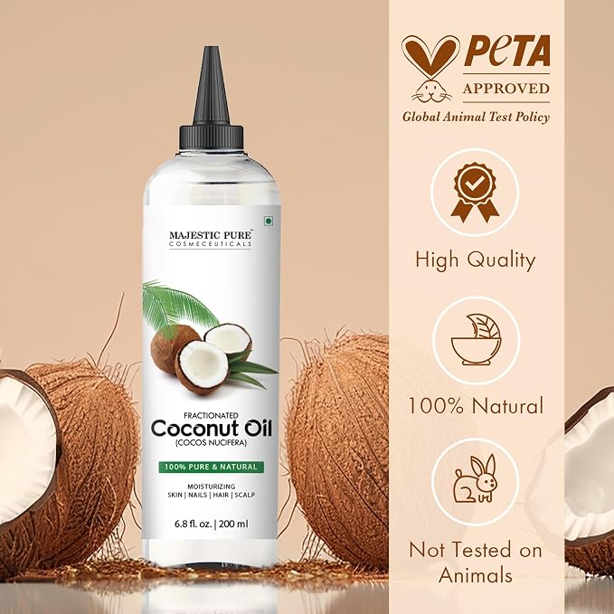 Majestic Pure Fractionated Coconut Oil - Image 6