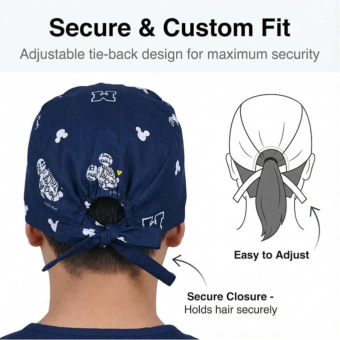 Cute Printed Working Cap for Women/Men - Image 4