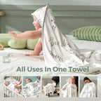 Momcozy Best Wishes Baby Towel - Image 8