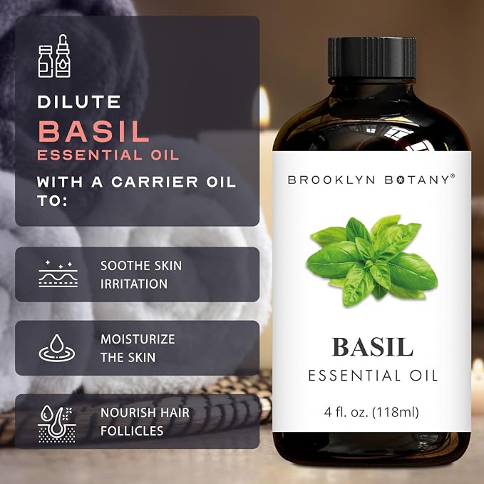 Brooklyn Botany Basil Essential Oil - Image 6