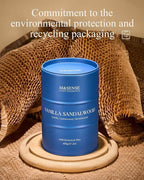 M&SENSE Vanilla Sandalwood Scented Candles Large, Natural Soy Candles 21.2oz - Image 6