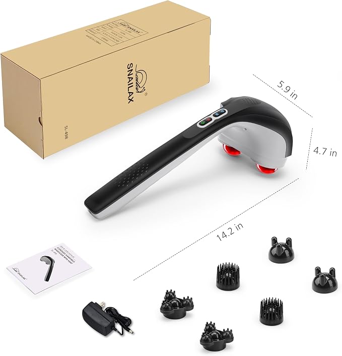 Snailax Cordless Handheld Back Massager - Image 9