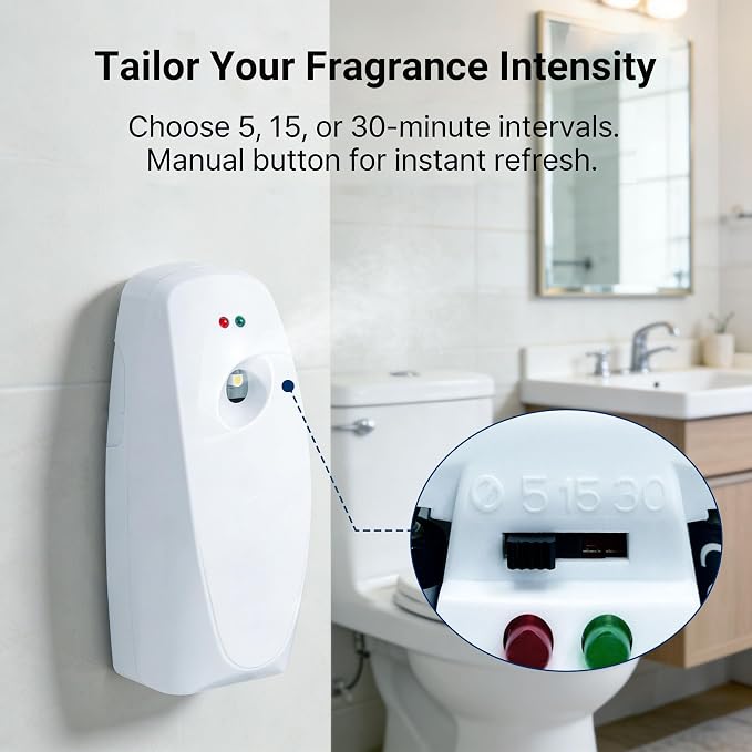Automatic Air Freshener Dispensers, Timing Aromatherapy Diffuser - Image 3
