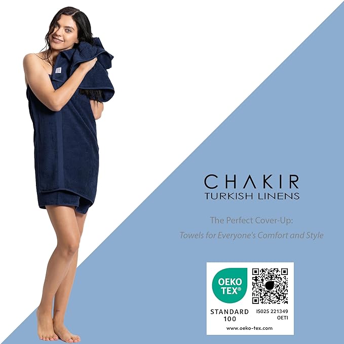 Chakir Turkish Linens | Hotel & Spa Quality 100% Cotton Premium Turkish Towels - Image 5