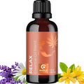 Relaxing Essential Oil Blend for Diffuser by MapleHolistics