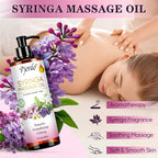Pjordo 2 Pack Massage Oil for Massage Therapy, Lilac Oil, Lavender Massage Oil - Image 5