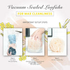 Spongentle Shower Loofah Bath Sponge, Body Scrubber - Image 5