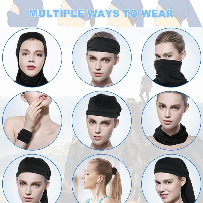 Neck Gaiter Face Mask: Scarf Gator Breathable Balaclava Cooling Cover Masks - Image 5