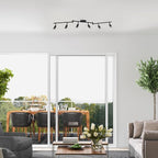 Globe Electric 59693 6-Light Foldable Track Lighting Kit, Matte Black Finish - Image 2