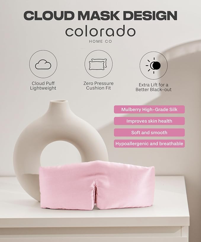 SUNDAYSILKS™ | Adjustable Silk Sleep Mask - Image 3