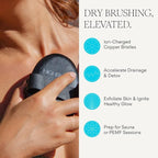 HigherDOSE Copper Dry Brushing Body Brush - Image 2