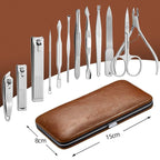 FAMILIFE Manicure Set, Professional Nail Kit Nail Clipper Set, - Image 2