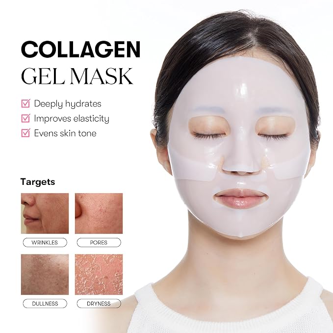 VT COSMETICS Collagen Reedle Shot 100 2-Step Hydrogel Mask, Firming & - Image 2