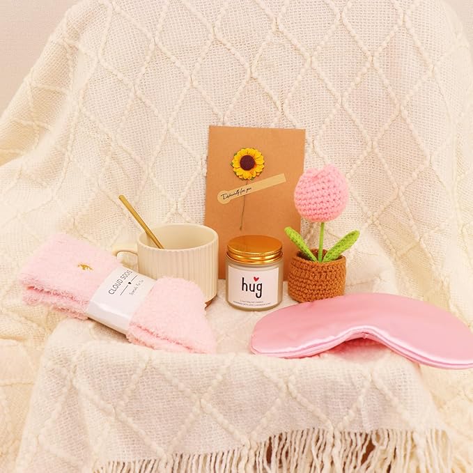 Birthday gift basket for ladies, self-care gifts, recovery care sets, - Image 3