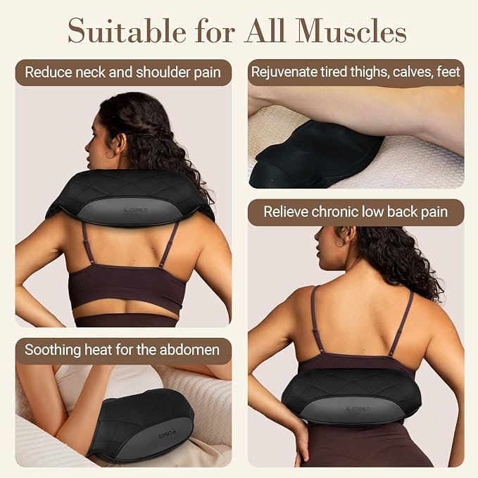 CuPiLo Cordless Neck Massager for Pain Relief Deep Tissue, FSA Eligible HSA - Image 7