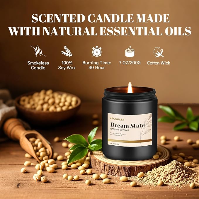 Hotel Scented Candles Set, 6 Pack Candles - Image 2