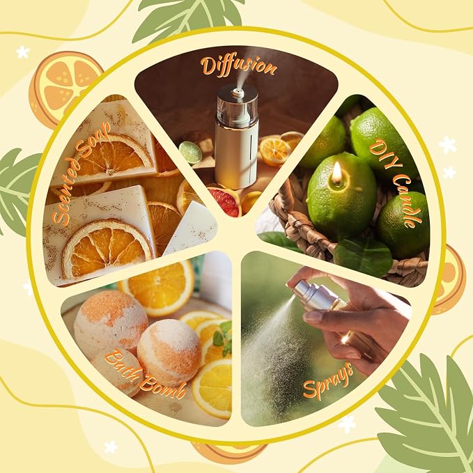Salubrito Citrus Essential Oils Set - Image 6