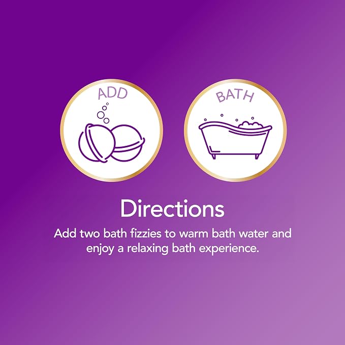 Calgon Bath Fizzies, Lavender & Honey - Image 3