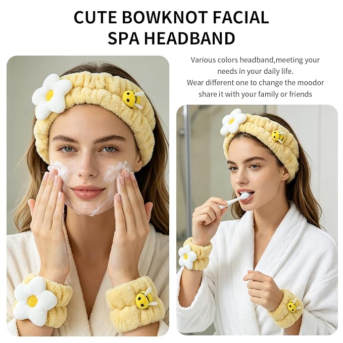 PERFECTSIGHT Kawaii Headband for Spa, Washing Face, Party - Image 4