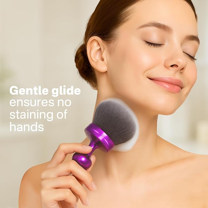 Kabuki Self Tanner Brush – Round Dome Blending Brush - Image 2