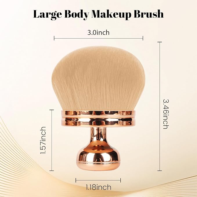 Extra Large Body Makeup Brush For Self Tanner, Makeup Brush For Self Tanner - Image 6