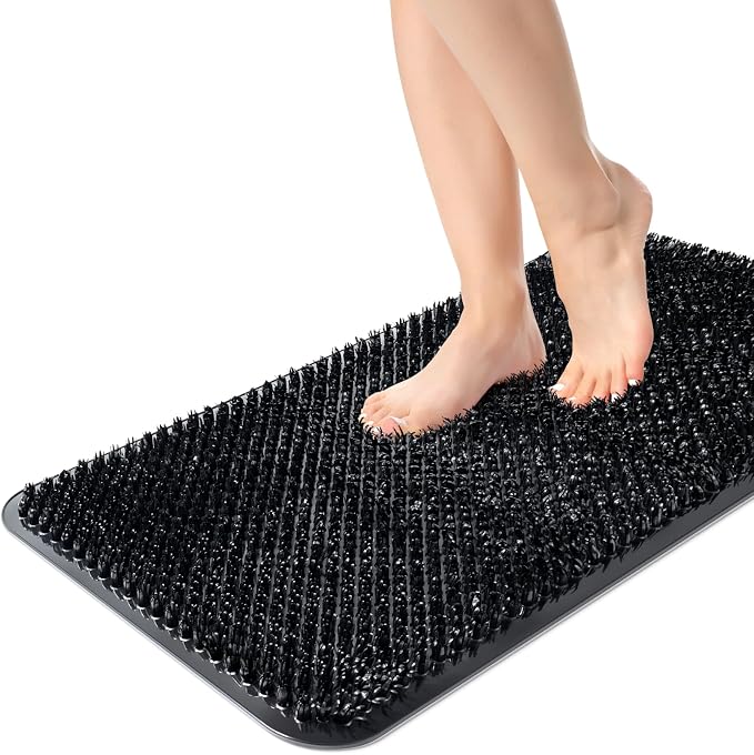 Yolife Shower Foot Scrubber Mat, Anti-Slip Bath Mat - Image 8