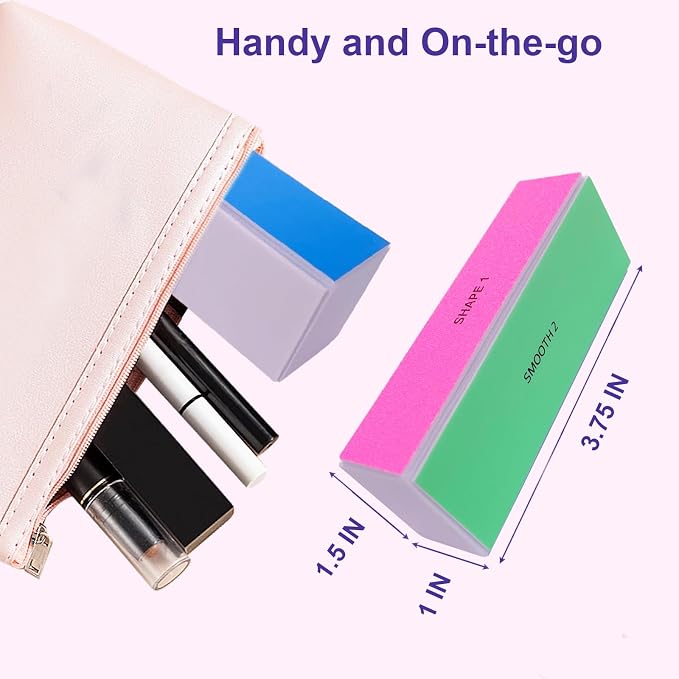 4 Way Nail Buffer Block, Nail Shine Buffers Blocks Files - Image 7