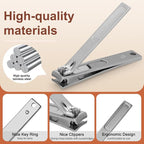Premium Stainless Steel Nail Clippers Set - Image 2
