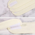 Whaline Spa Facial Headband 4 Packs Head Wrap Terry Cloth Headband Adjustable - Image 5