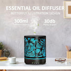 Essential Oil Diffusers 300ML Metal Aromatherapy Oil Diffusers - Image 3