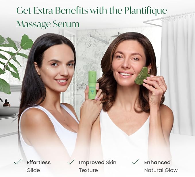 PLANTIFIQUE Gua Sha Facial Tools | Gifts | Massage Tool | Jawline Sculptor | - Image 6
