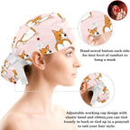 Ethnic Aztec Pattern Adjustable Scrub Cap Hat - Image 3
