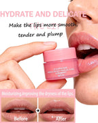 Lip Sleeping Mask Set, Deep Hydrating Overnight Lipgloss Day&Night Non-Sticky - Image 3